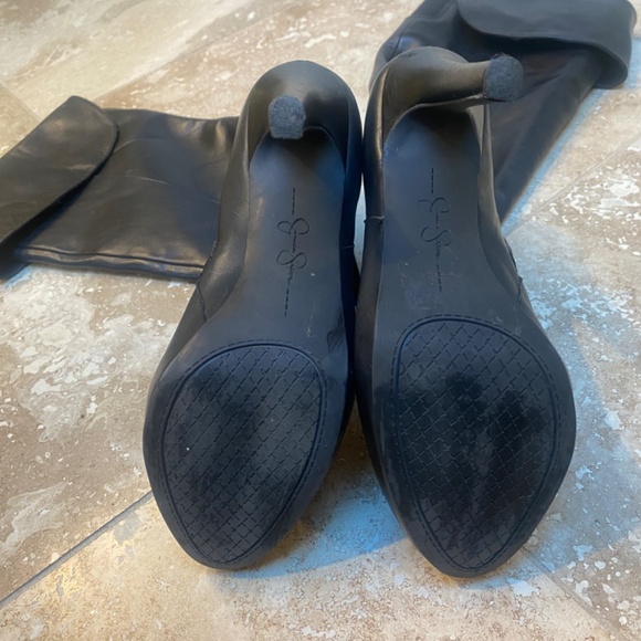 Jessica Simpson Women’s Leather Knee High Boots - Picture 5 of 8